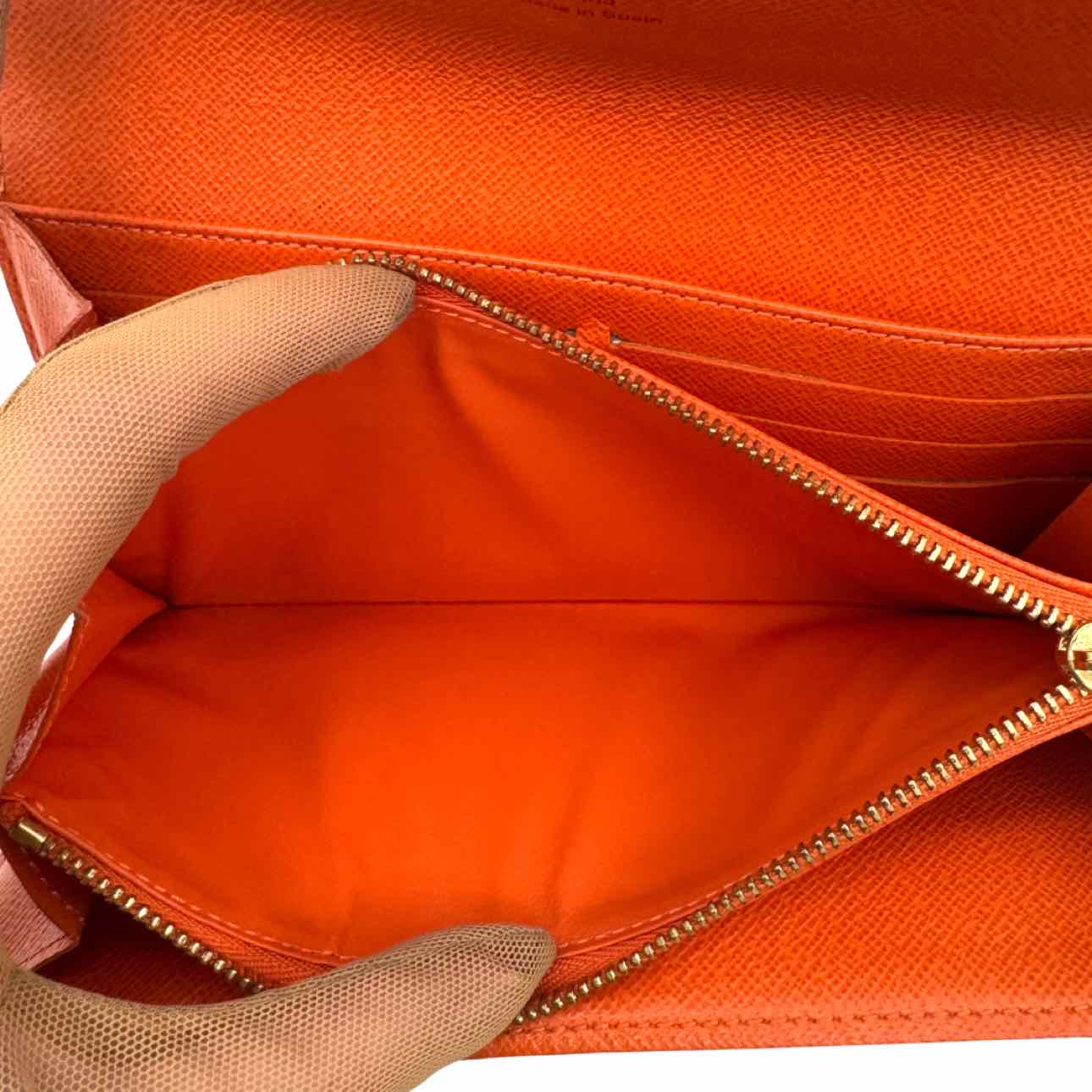 LOUIS VUITTON Monogram Multicolor Sarah Wallet White