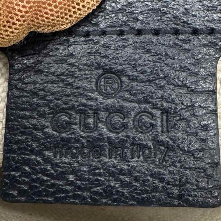 GUCCI Monogram Retro Interlocking G Belt Bag Blue (Pre-Owned)