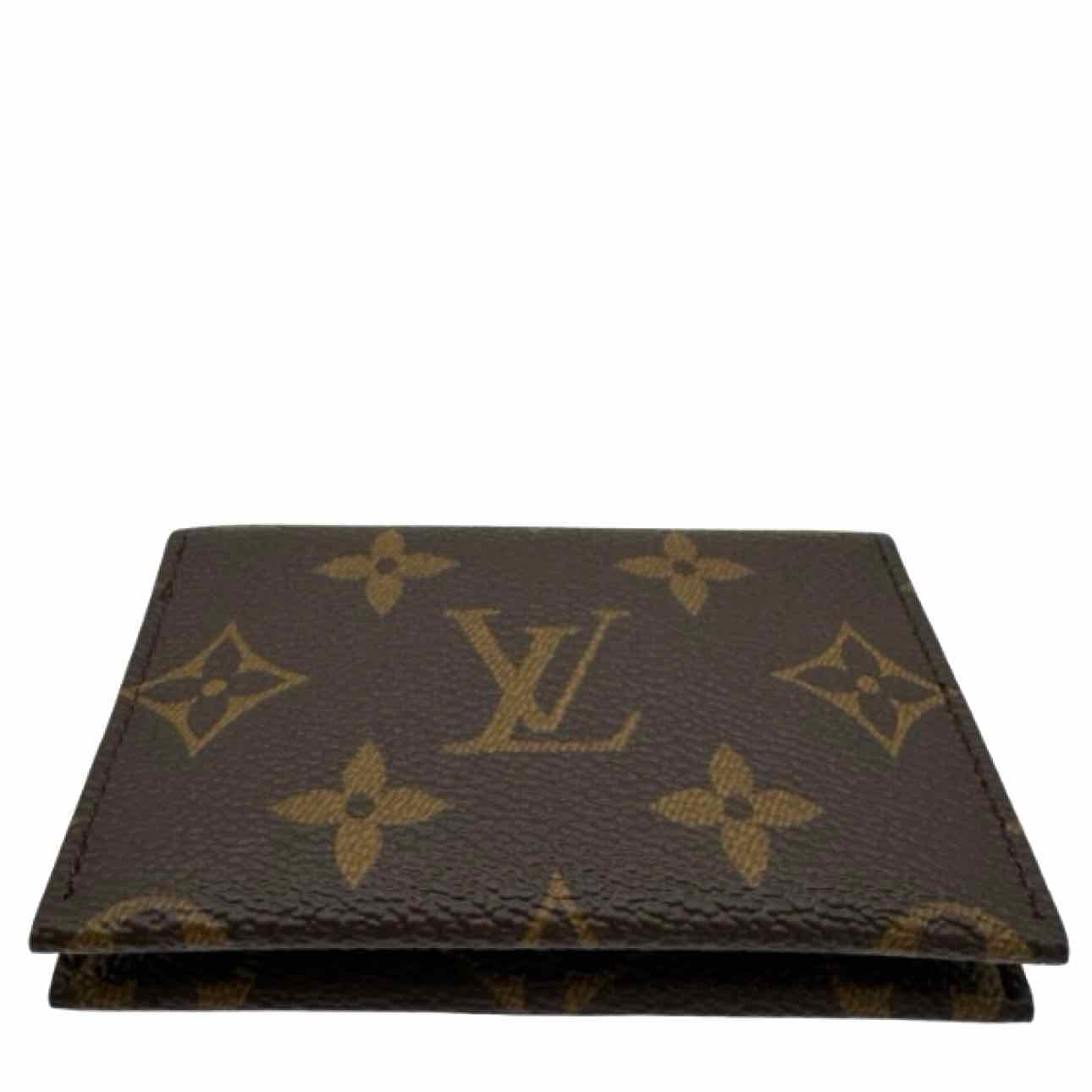 LOUIS VUITTON Monogram Canvas Slim Card Holder Orange