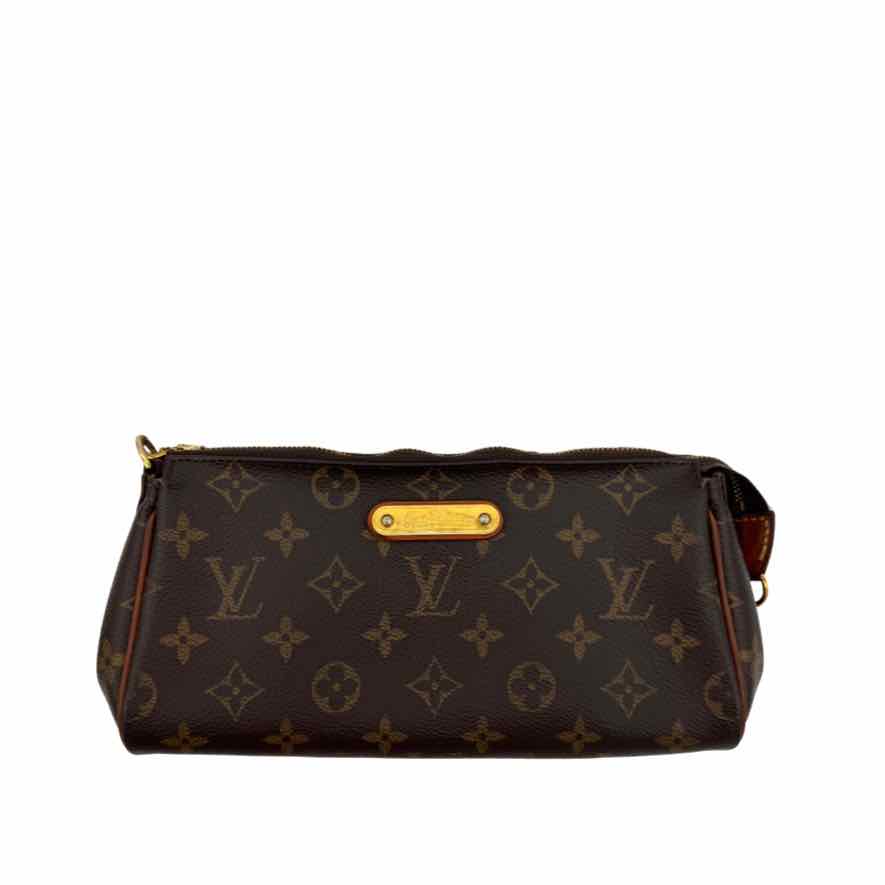 LOUIS VUITTON Monogram Canvas Eva Clutch Crossbody (Pre-Owned)