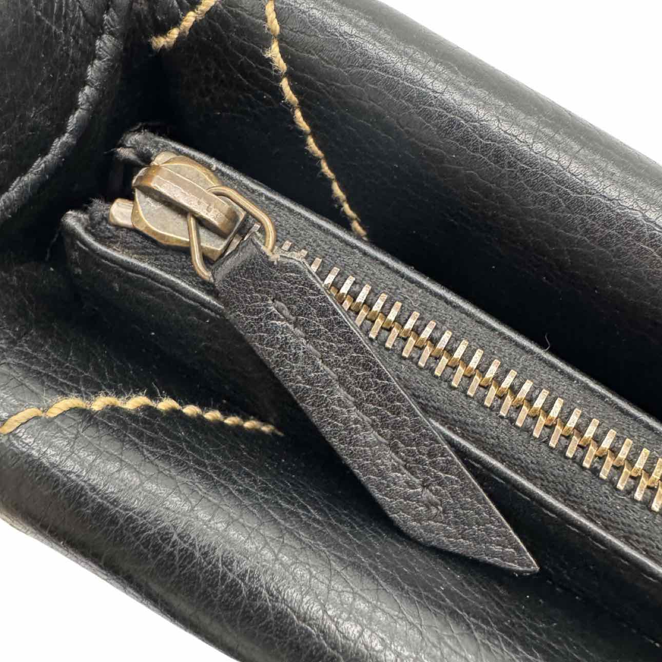 CHANEL Diamond Stitch Surpique Bag Black