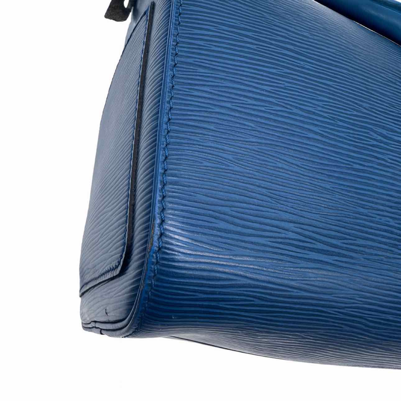 LOUIS VUITTON Epi Speedy 35 Blue (Pre-Owned)