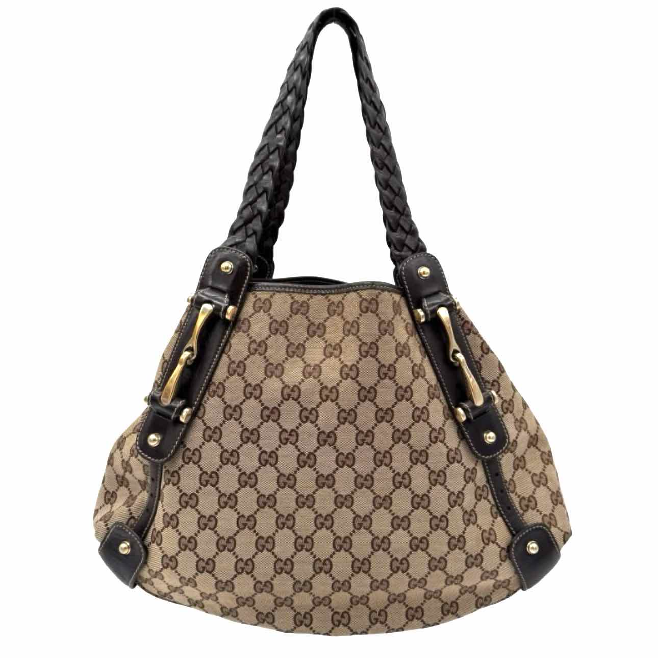 GUCCI Canvas Pelham Shoulder Bag