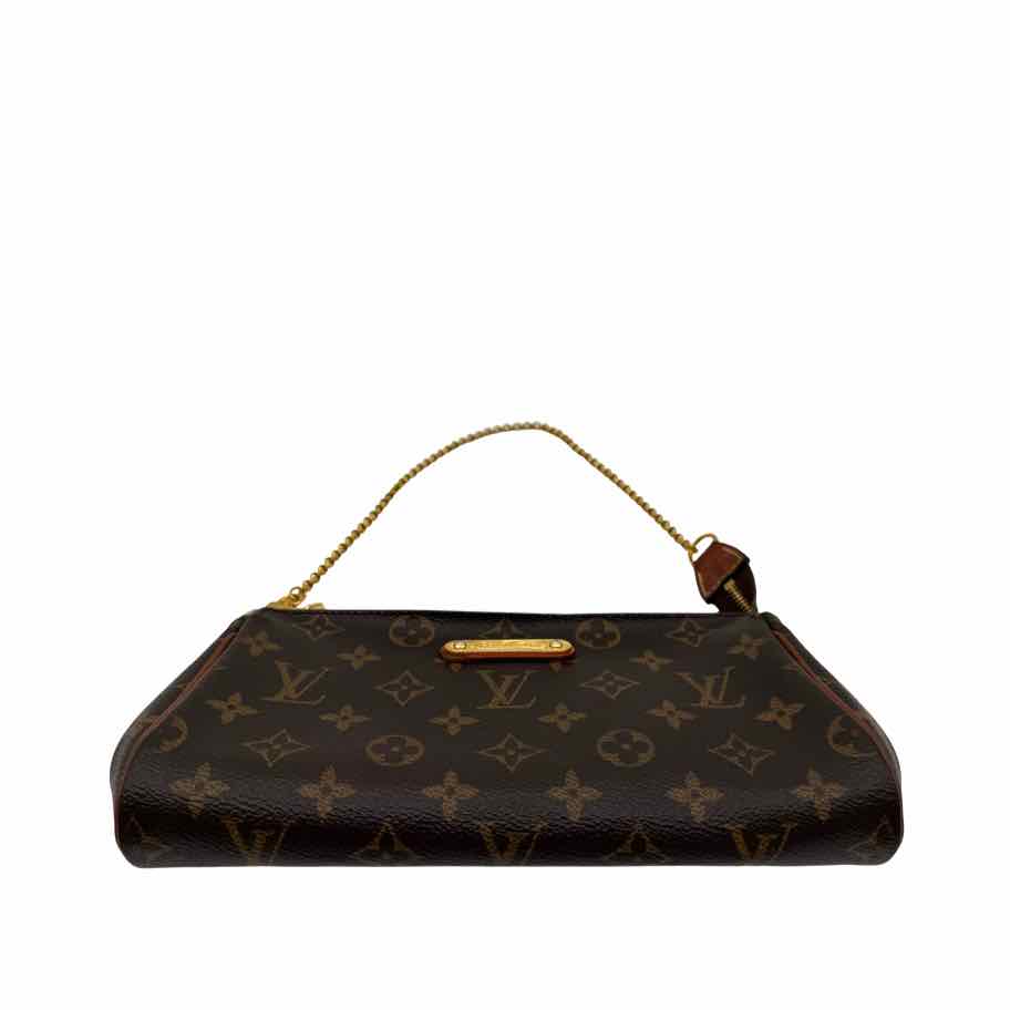 LOUIS VUITTON Monogram Canvas Eva Clutch Crossbody (Pre-Owned)