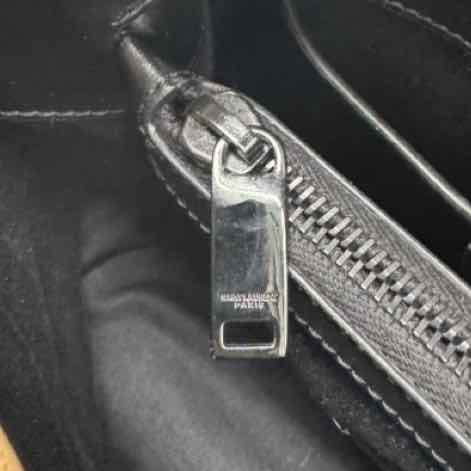 SAINT LAURENT Calfskin Loulou Small Black (Pre-Owned)