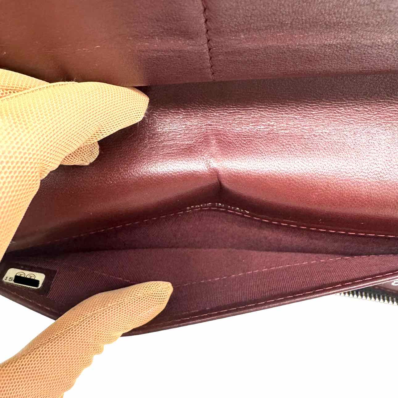 CHANEL Quilted Lambskin Zip Around Organizer Wallet (Pre-Owned)