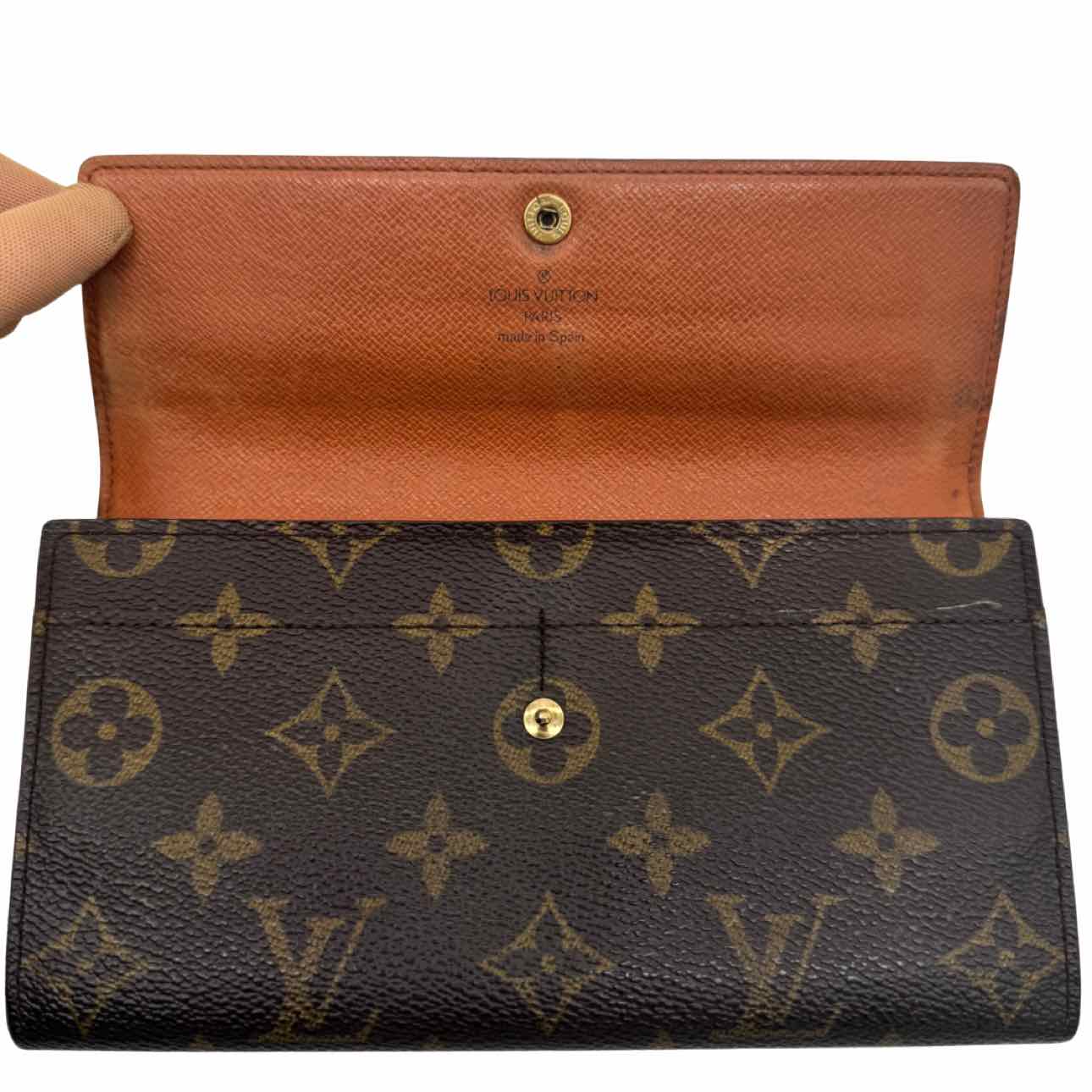 LOUIS VUITTON Monogram Porte Monnaie Credit
