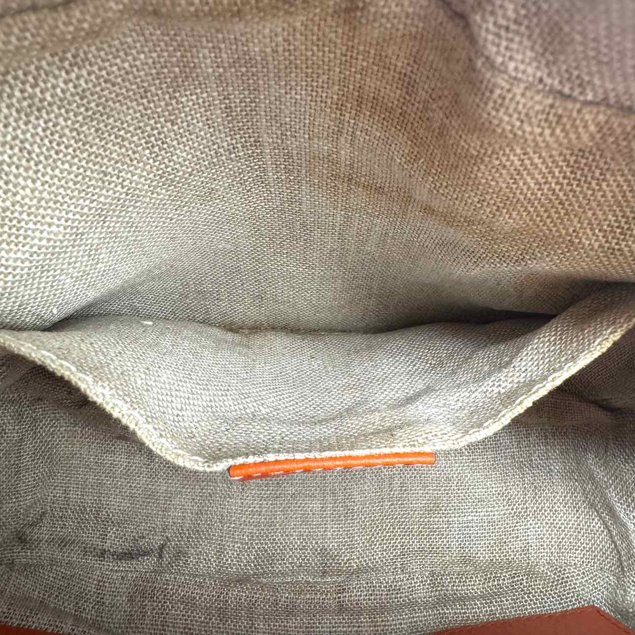 GUCCI Monogram Mini Bree Orange Messenger Bag (Pre-Owned)