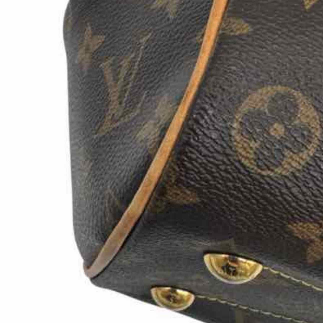 LOUIS VUITTON Monogram Canvas Tivoli PM Brown (Pre-Owned)