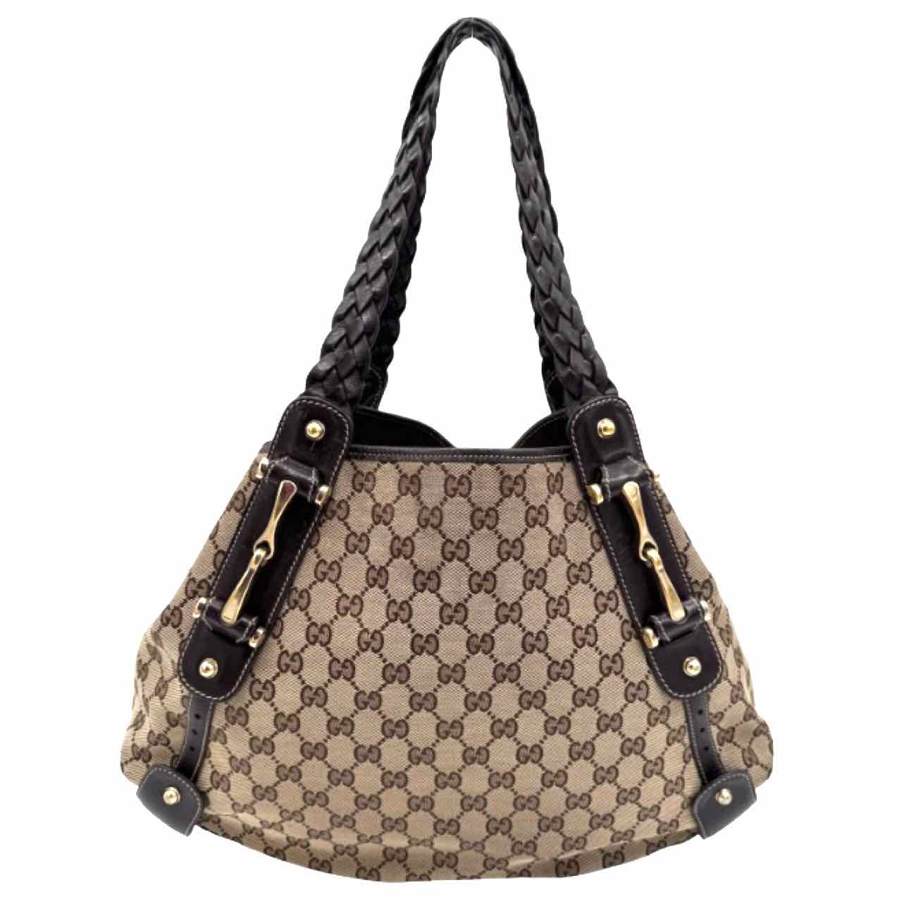 GUCCI Canvas Pelham Shoulder Bag