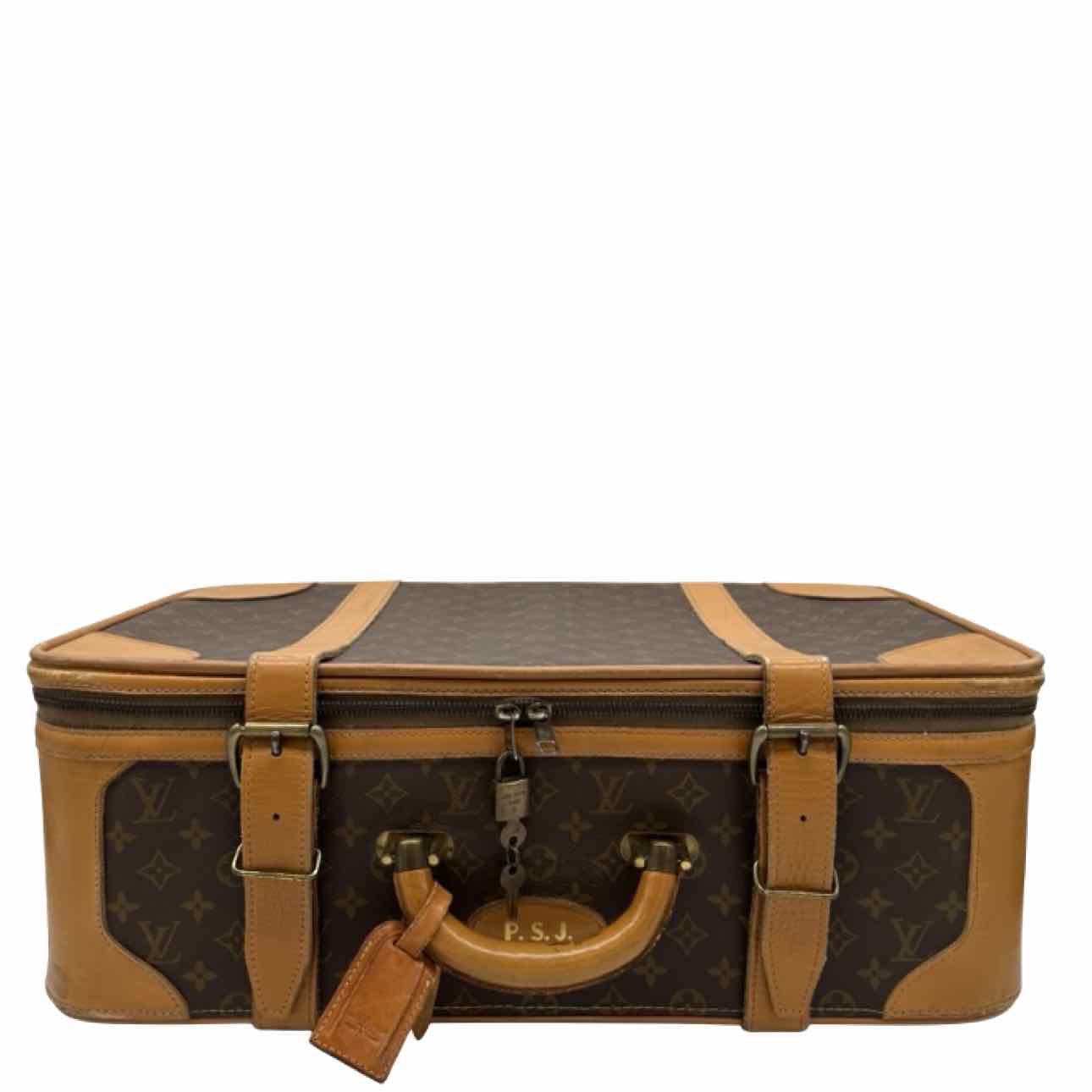 LOUIS VUITTON Monogram Canvas Stratos 55 Suitcase