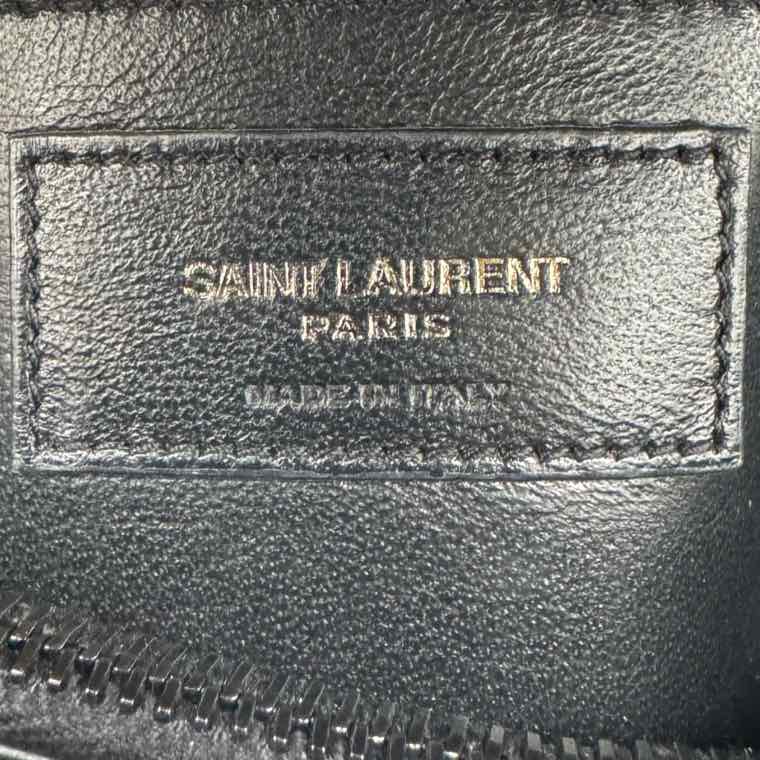 SAINT LAURENT Calfskin Loulou Small Black (Pre-Owned)