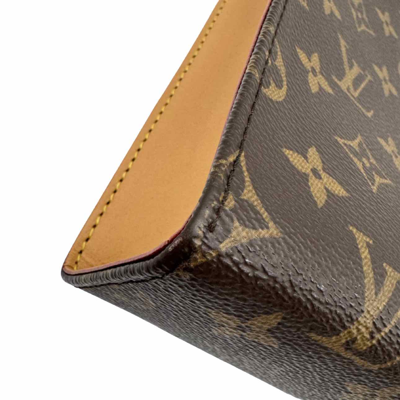 LOUIS VUITTON Monogram Canvas Toiletry Pouch on Chain
