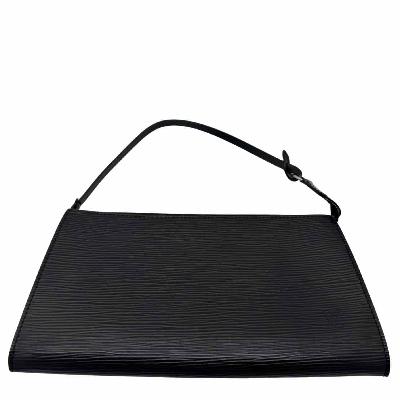 LOUIS VUITTON Epi Leather Pochette Accessoires Black