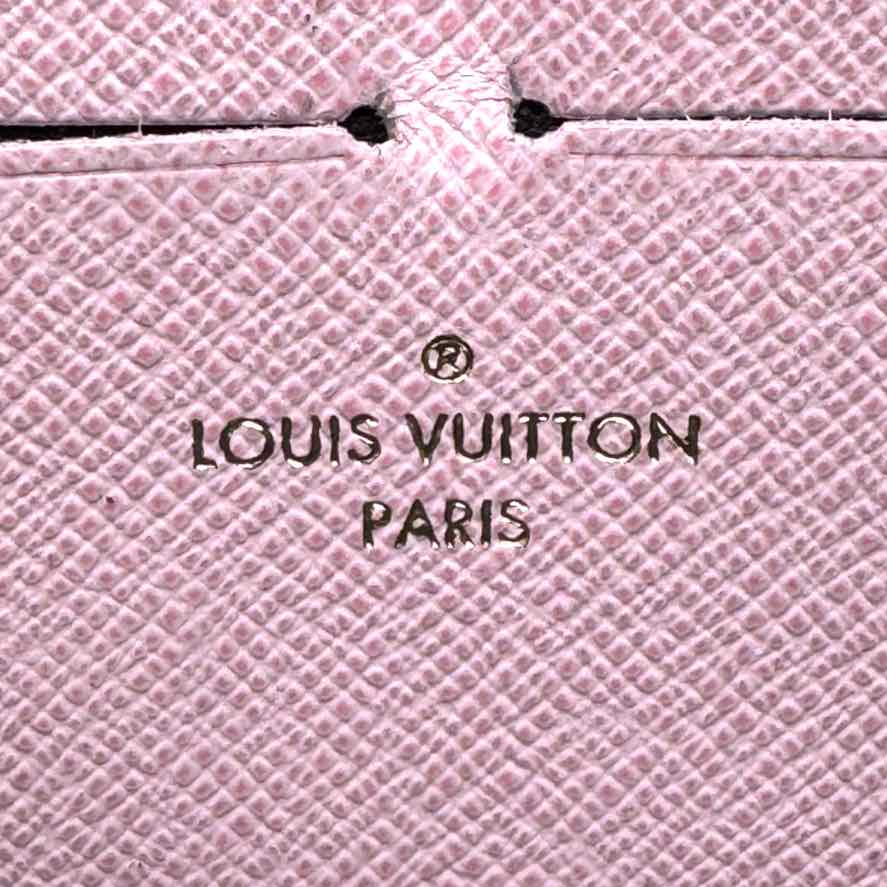 LOUIS VUITTON Monogram Canvas Clemence Wallet Rose Ballerine (Pre-Owned)