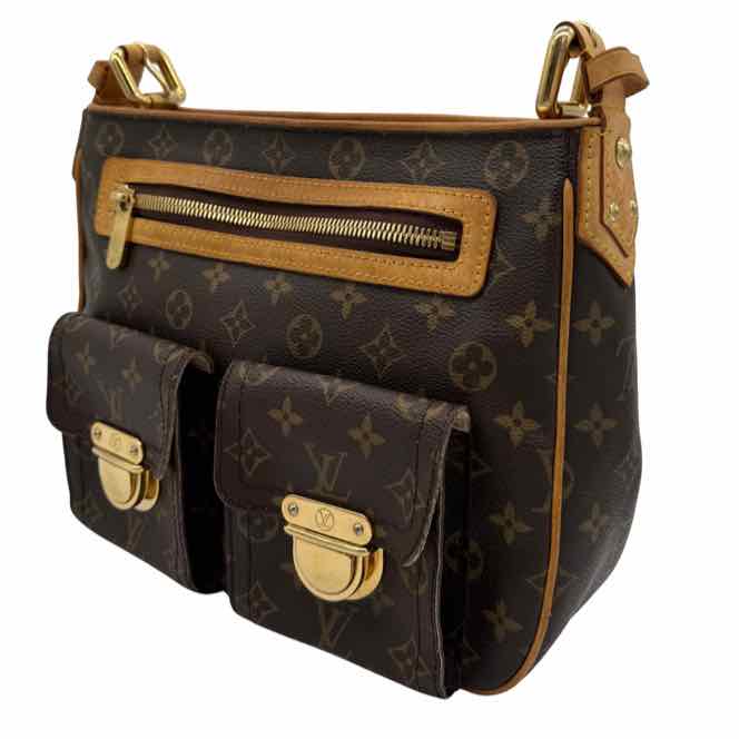 LOUIS VUITTON Monogram Canvas Hudson GM Messenger Bag (Pre-Owned)