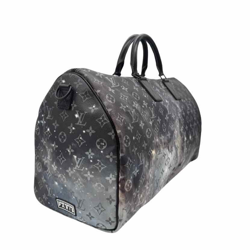 LOUIS VUITTON Alpha Galaxy Keepall Bandouliere 50 Duffle Bag (Pre-Owned)