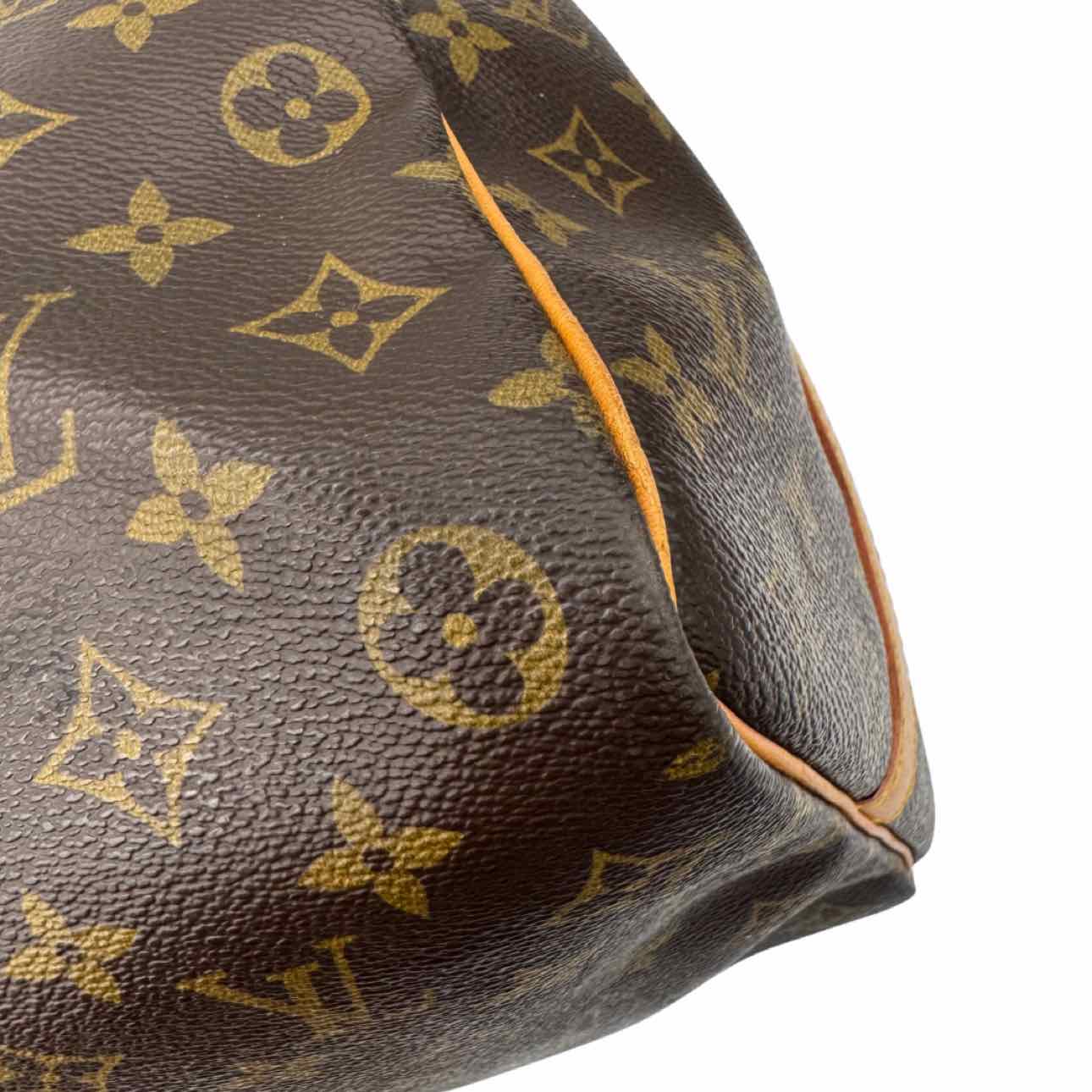 LOUIS VUITTON Monogram Canvas Keepall Bandouliere 50 Brown Duffle