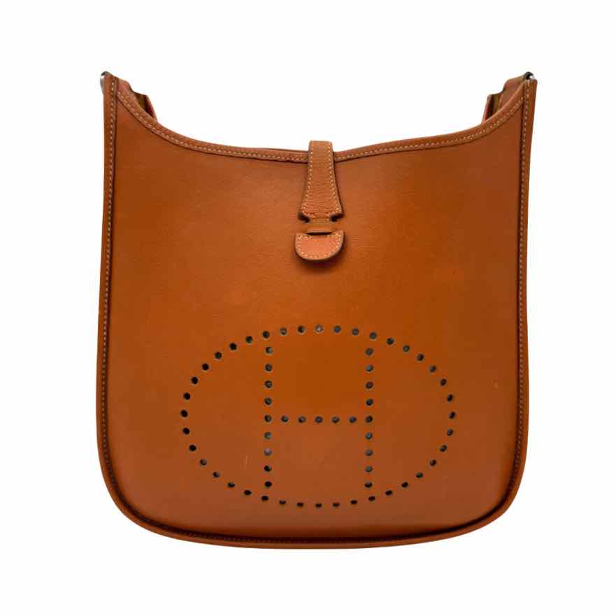 HERMES Epsom Leather Evelyne 29 Crossbody Bag