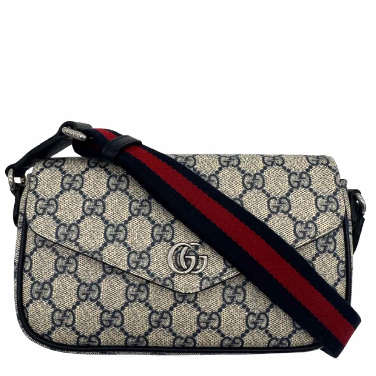 GUCCI GG Supreme Canvas Ophidia Pochette Messenger Bag