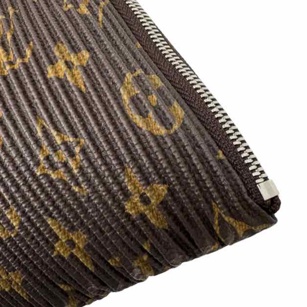 LOUIS VUITTON Monogram Canvas Pleated Explorer Bag (Pre-Owned)