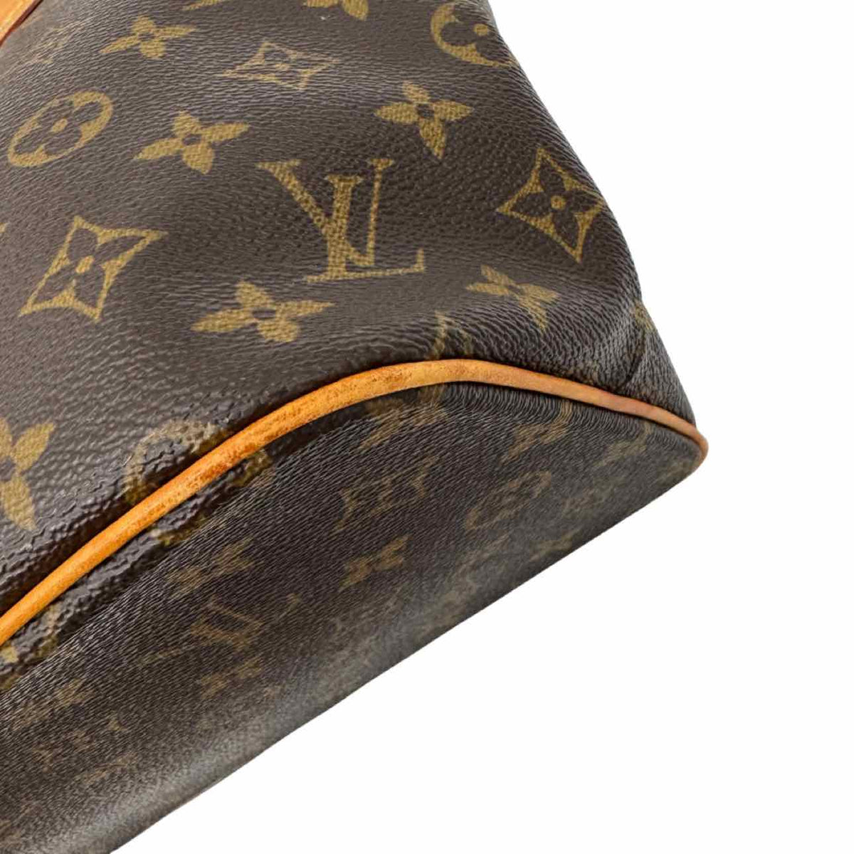 LOUIS VUITTON Monogram Canvas Palermo PM Tote Brown