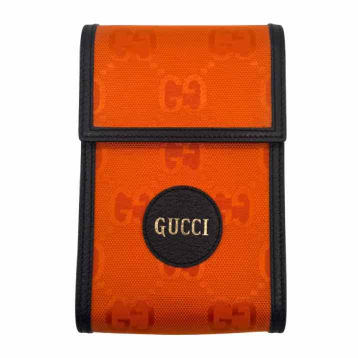 GUCCI Jumbo GG Off The Grid Mini Crossbody Bag Orange