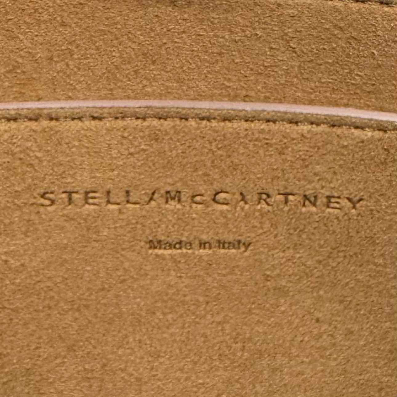 STELLA MCCARTNEY Vegan Leather Stella Logo Crossbody Bag Pink