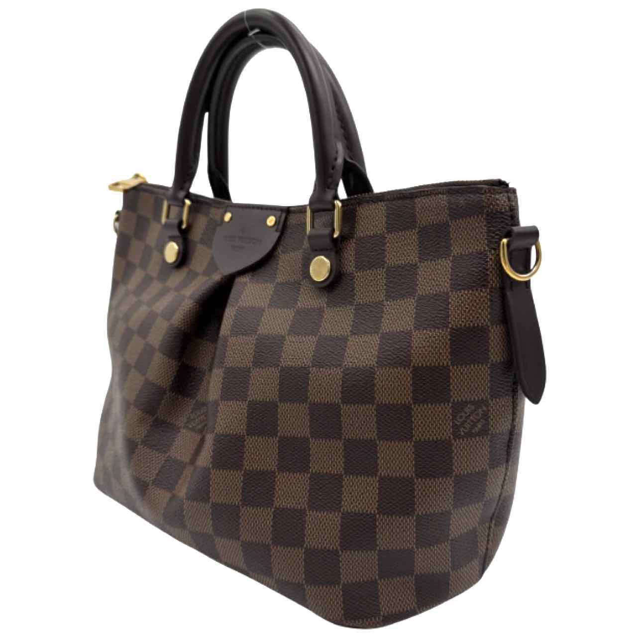 LOUIS VUITTON Damier Ebene Siena PM Brown