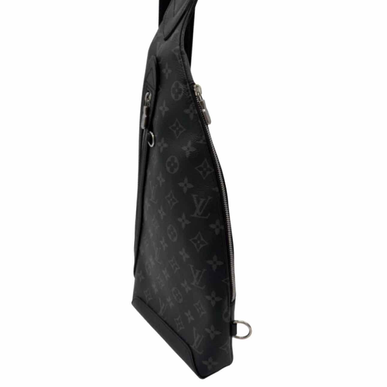 LOUIS VUITTON Monogram Canvas Duo Slingbag Graphite