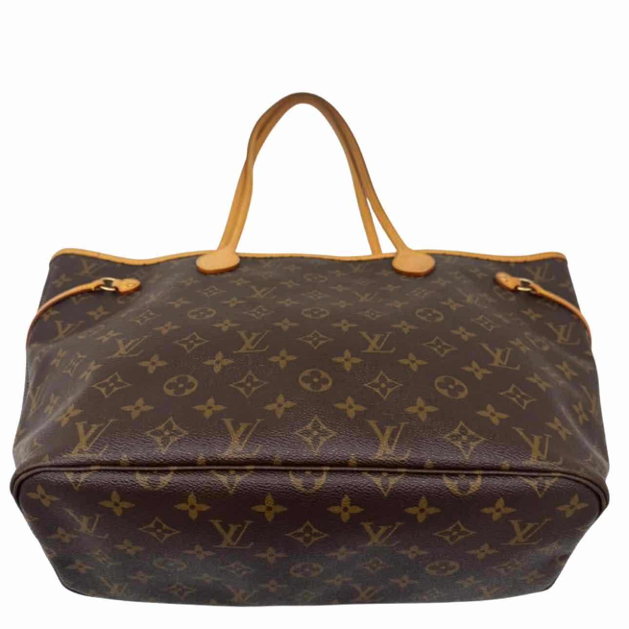 LOUIS VUITTON Monogram Canvas Neverfull MM Brown