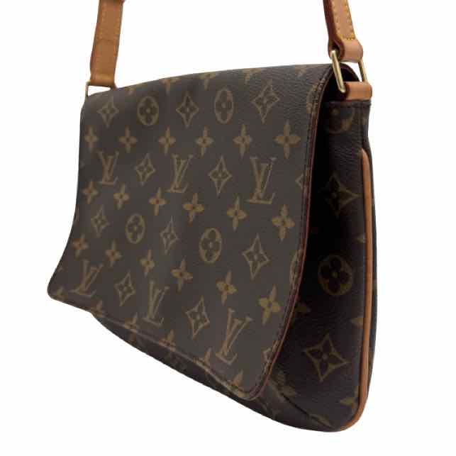 LOUIS VUITTON Monogram Canvas Musette Tango Shoulder Bag (Pre-Owned)