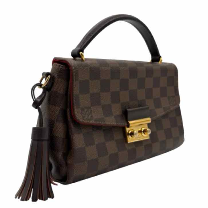 LOUIS VUITTON Damier Ebene Croisette Crossbody (Pre-Owned)