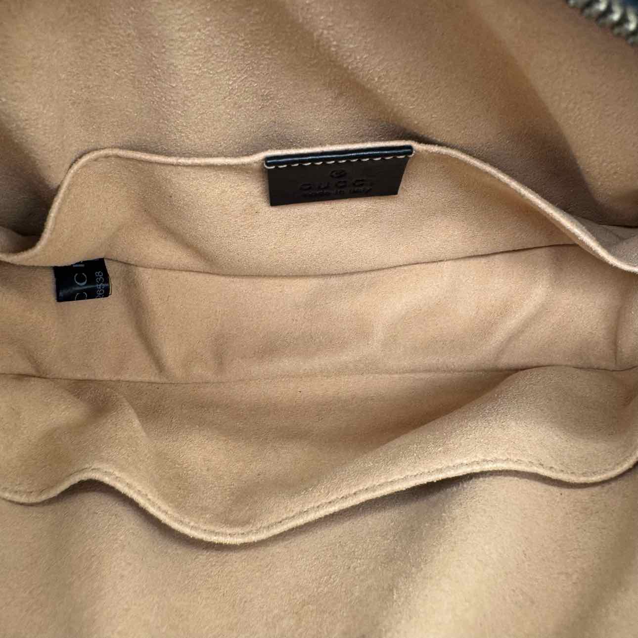 GUCCI Marmont Belt Bag Black (Pre-Owned)