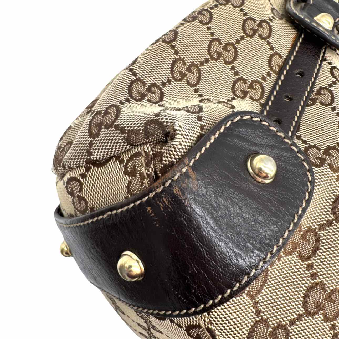 GUCCI Canvas Pelham Shoulder Bag