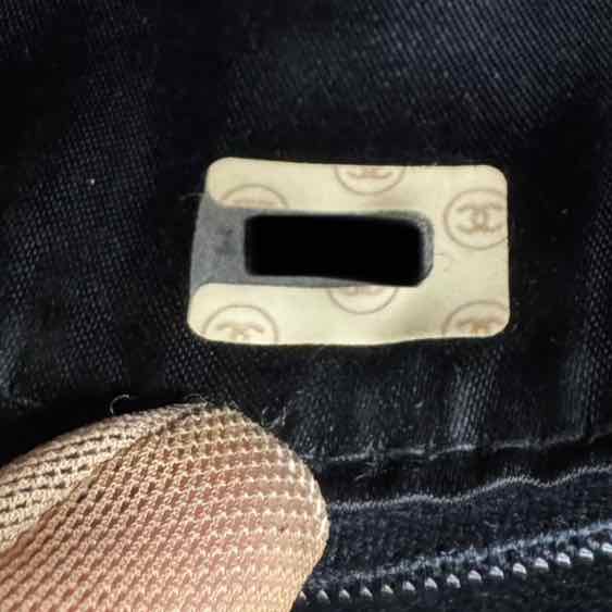 CHANEL Vintage Diamond Stitch Camera Bag Black (Pre-Owned)