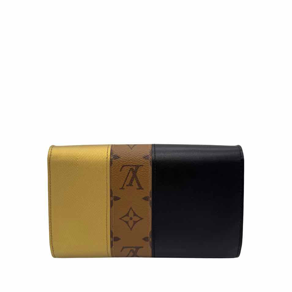 LOUIS VUITTON Reverse Night Lights Twist Chain Wallet (Pre-Owned)