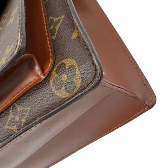 LOUIS VUITTON Monogram Monceau 28 Satchel (Pre-Owned)
