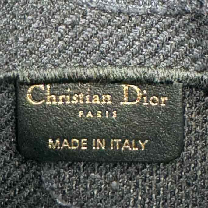 DIOR Jacquard Saddle Belt Bag Navy (Pre-Owned)