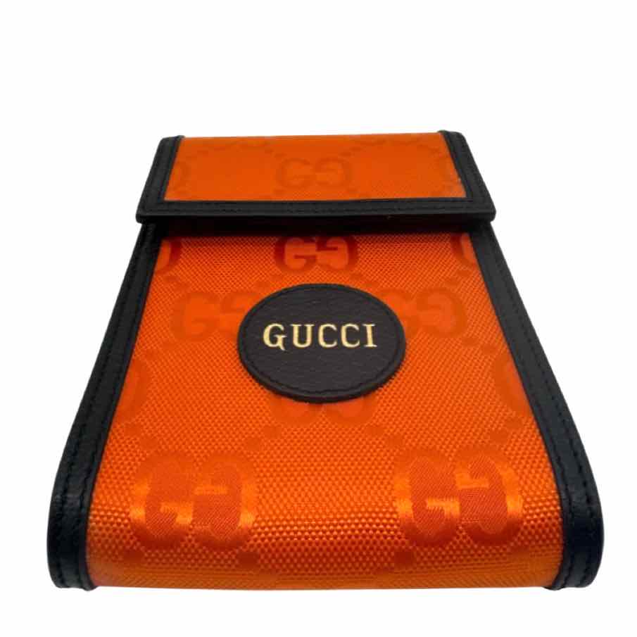 GUCCI Jumbo GG Off The Grid Mini Crossbody Bag Orange