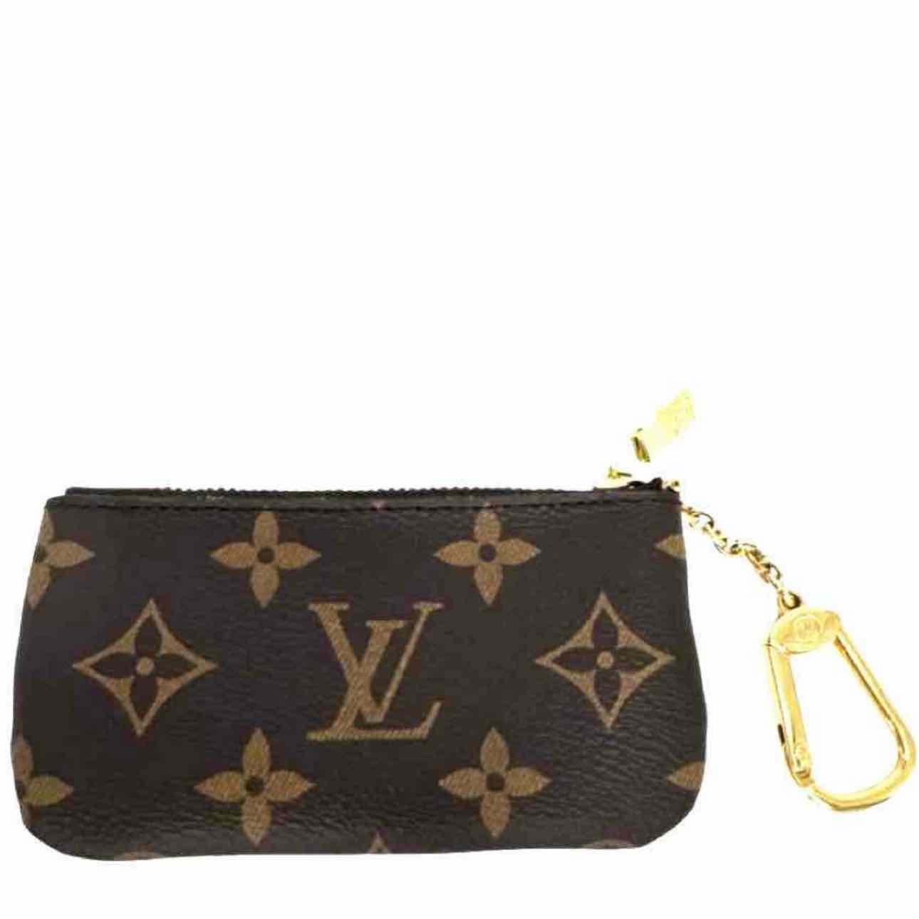 LOUIS VUITTON Monogram Canvas Key Pouch