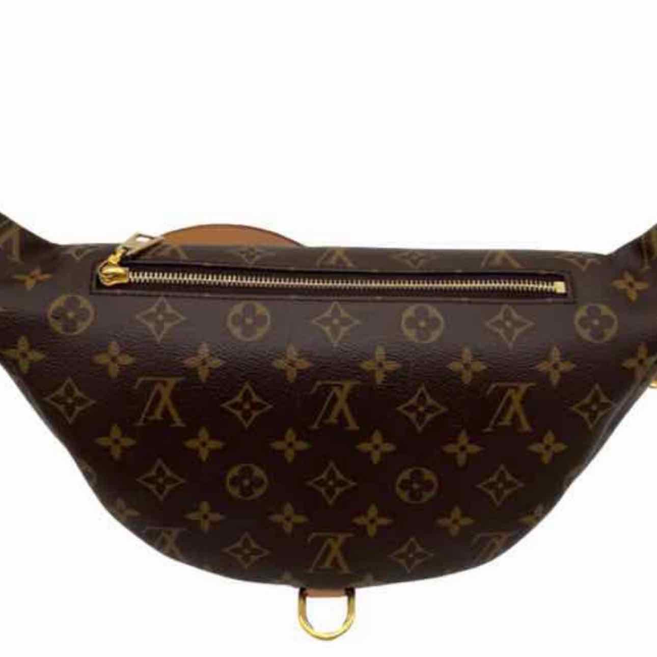 LOUIS VUITTON Monogram Canvas Bumbag Brown