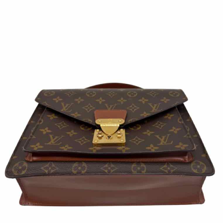 LOUIS VUITTON Monogram Monceau 28 Satchel (Pre-Owned)