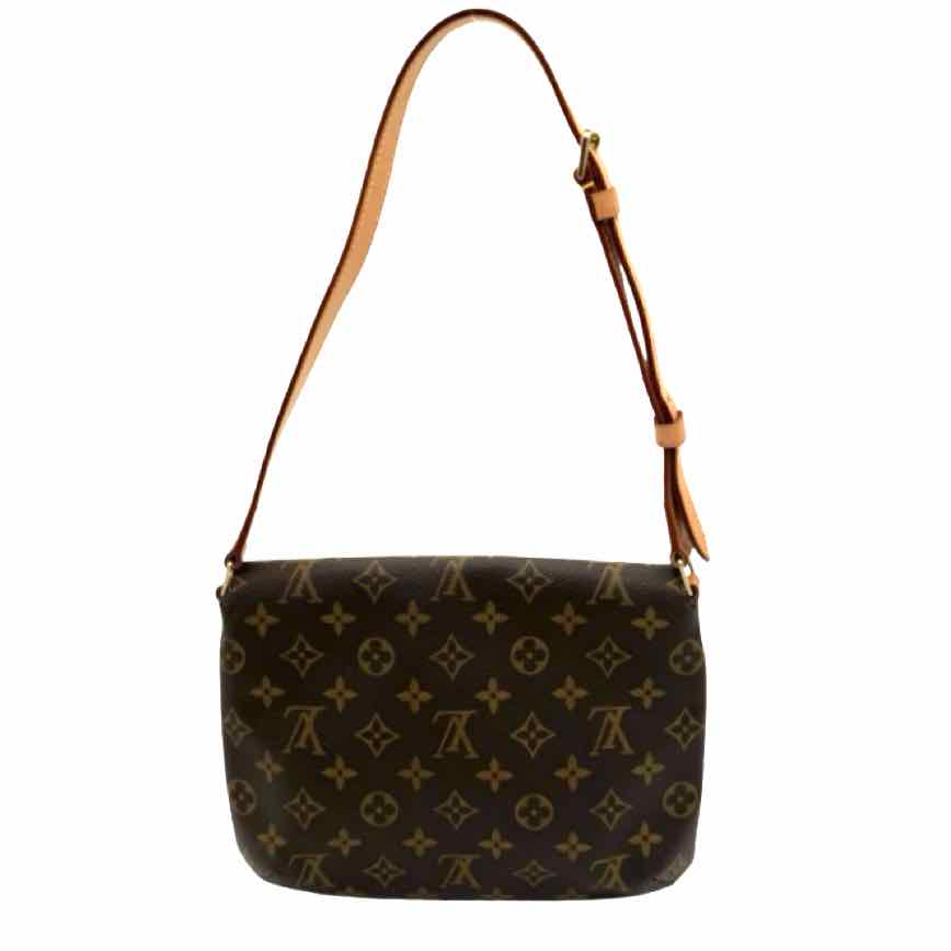 LOUIS VUITTON Monogram Canvas Musette Tango Shoulder Bag (Pre-Owned)