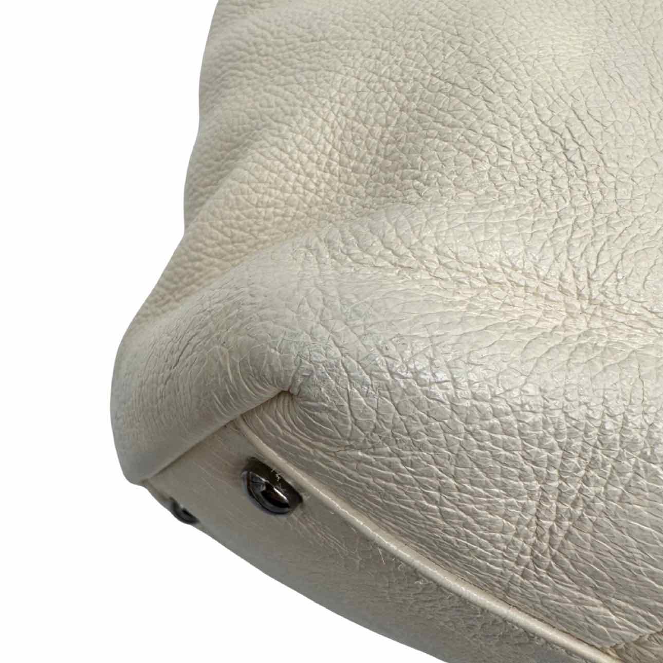 CHANEL Calfskin Medium Luxe Ligne Beige Tote Bag