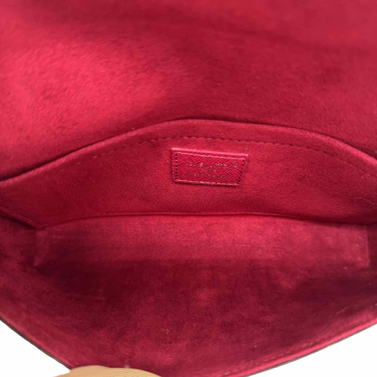 LOUIS VUITTON Monogram Canvas Pochette Felicie Shoulder Bag