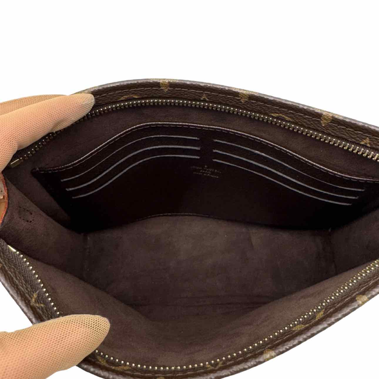 LOUIS VUITTON Monogram Canvas Toiletry Pouch on Chain