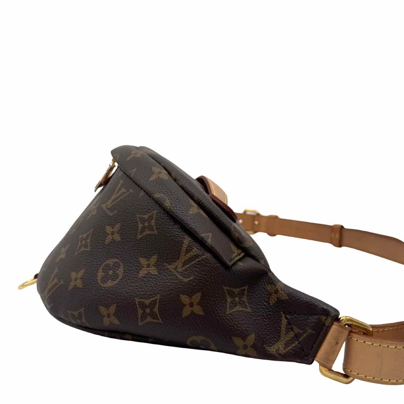 LOUIS VUITTON Monogram Canvas Bumbag Brown