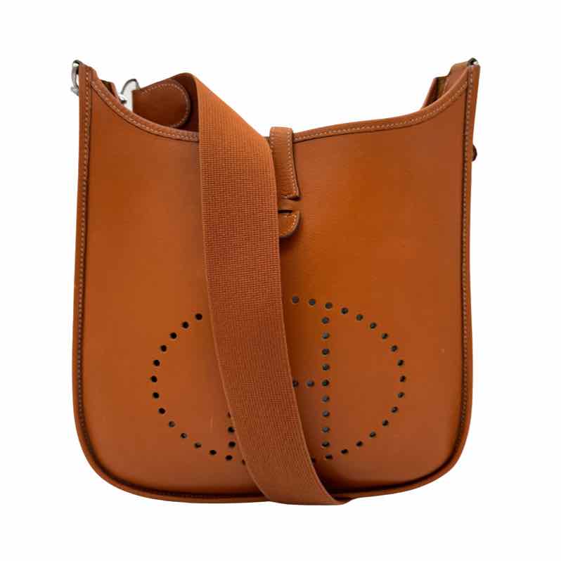 HERMES Epsom Leather Evelyne 29 Crossbody Bag