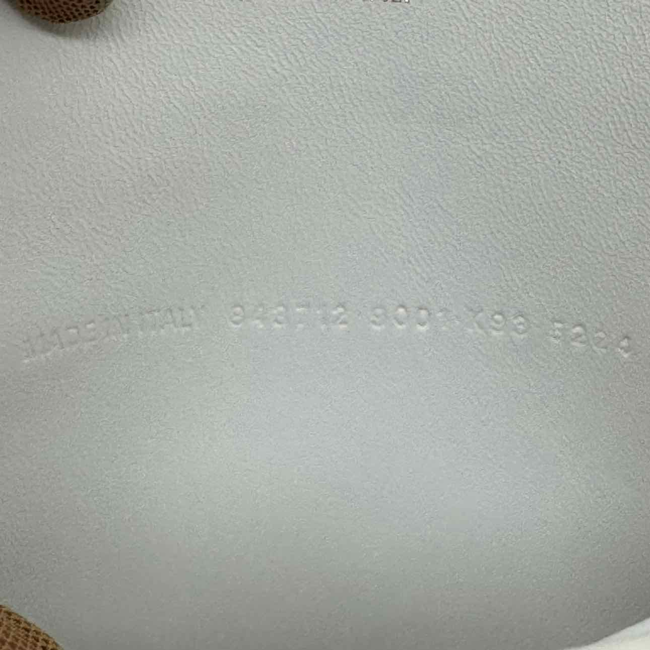 BALENCIAGA Calfskin Mini Rodeo Top Handle Crossbody Optic White